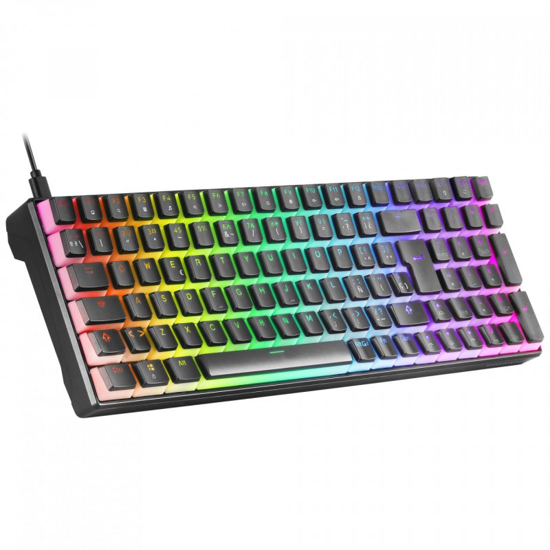 Clavier Gamer mécanique (Outemu Blue Switch) Mars Gaming MKUltra RGB (Noir)