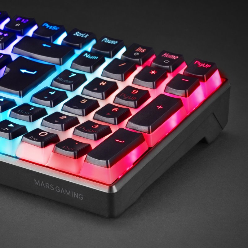Clavier Gamer mécanique (Outemu Red Switch) Mars Gaming MKUltra RGB (Noir)
