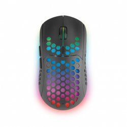 Mars Gaming MMW3, Wireless Gaming Mouse, RGB Flow, Ultralight 79g, 3200DPI, Black