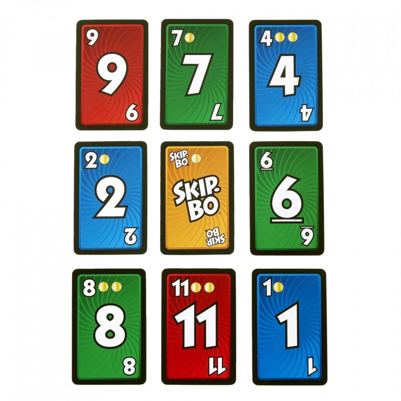 Games Skip-Bo Masters Jeu de cartes