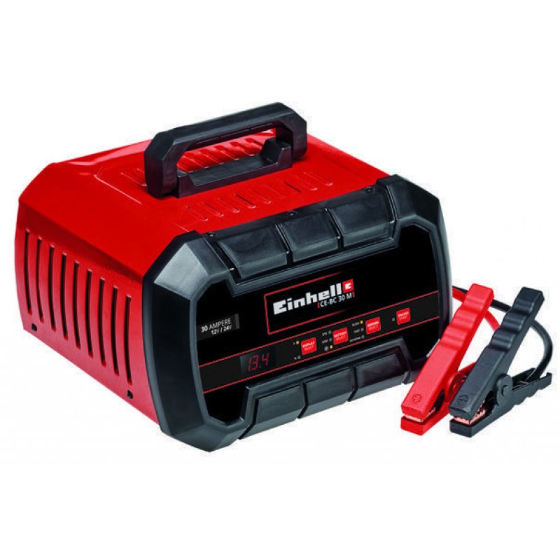 Einhell CE-BC 30 M 12/24 V Black, Red