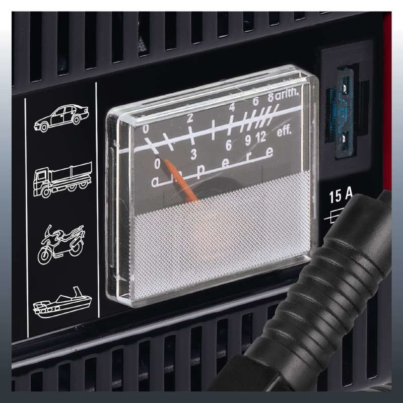 Einhell CC-BC 10 E 12 V Black, Red