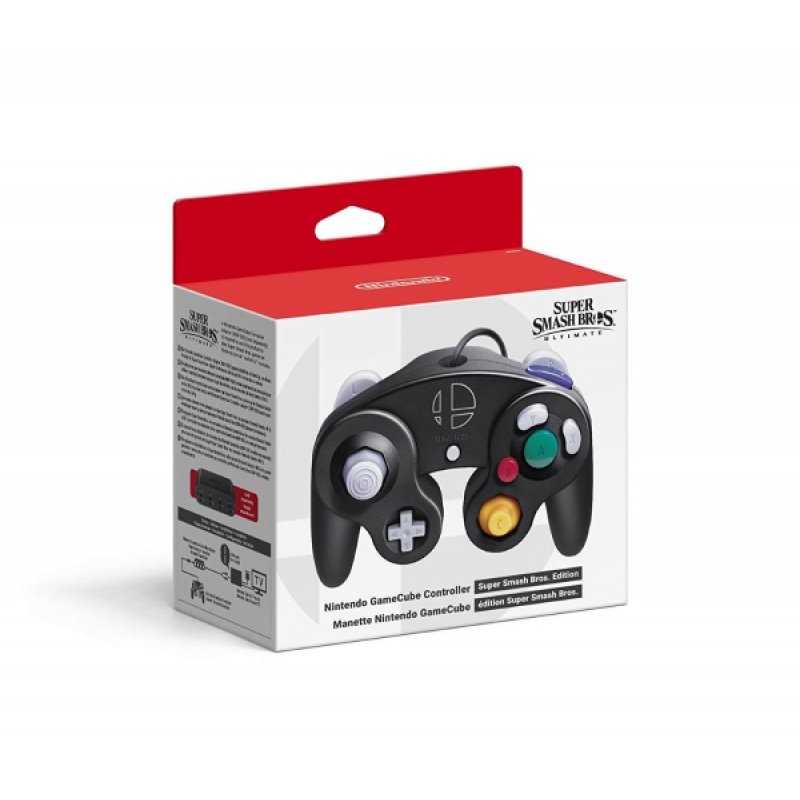 Nintendo GameCube Controller - Super Smash Bros. Edition Noir USB Manette de jeu Analogique/Numérique Nintendo Switch
