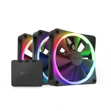 NZXT F120 RGB Triple       bk 120x120x26  RF-R12TF-B1