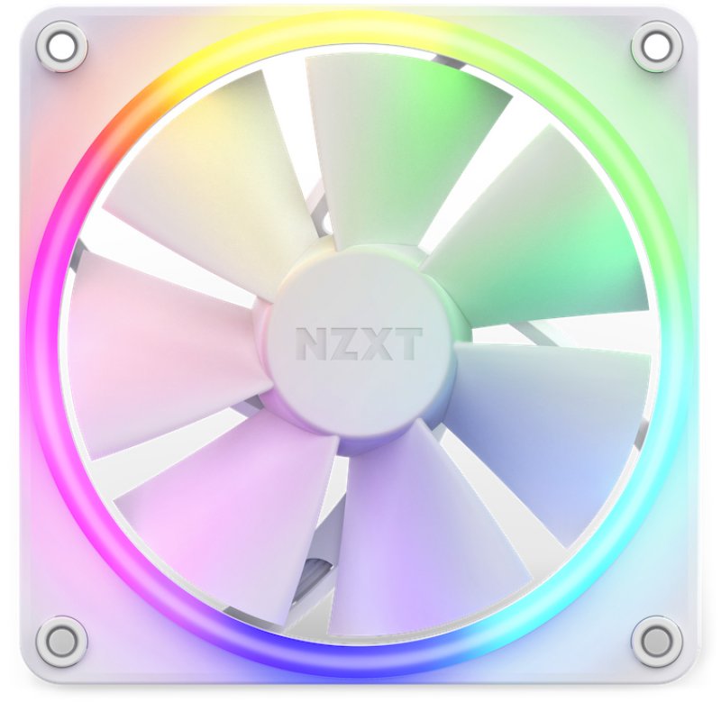 NZXT F120 RGB Triple       wh 120x120x26  RF-R12TF-W1