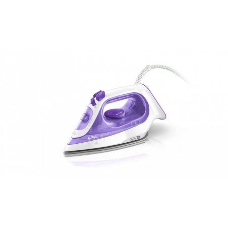 Braun TexStyle 3 Fer à repasser à sec ou à vapeur 2350 W Violet, Argent, Blanc