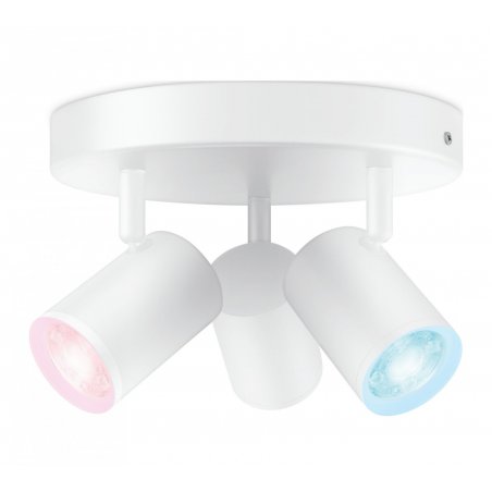 WiZ IMAGEO 3x adjustable spotlight Round Plate
