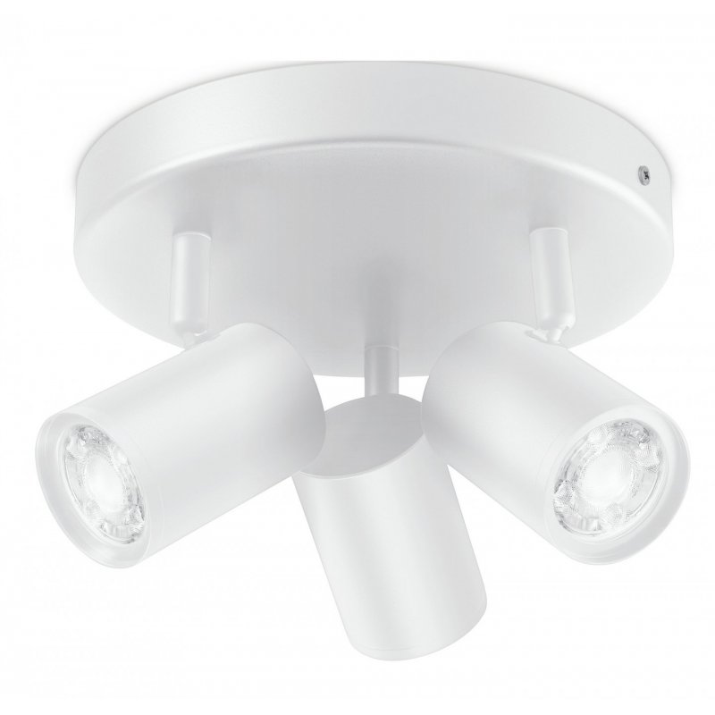 WiZ IMAGEO Deckenleu rund 3er Spot  White&Color