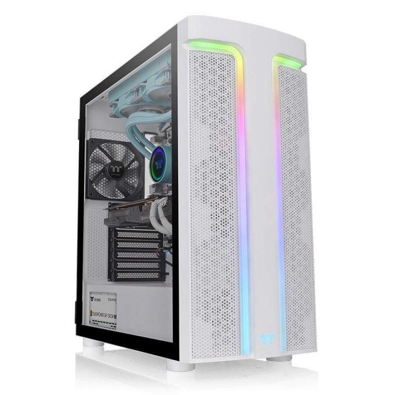 Thermaltake H590 TG ARGB Midi Tower Blanc