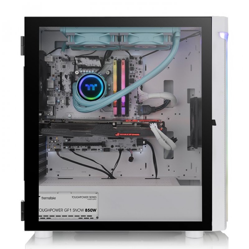 Thermaltake H590 TG ARGB Midi Tower White