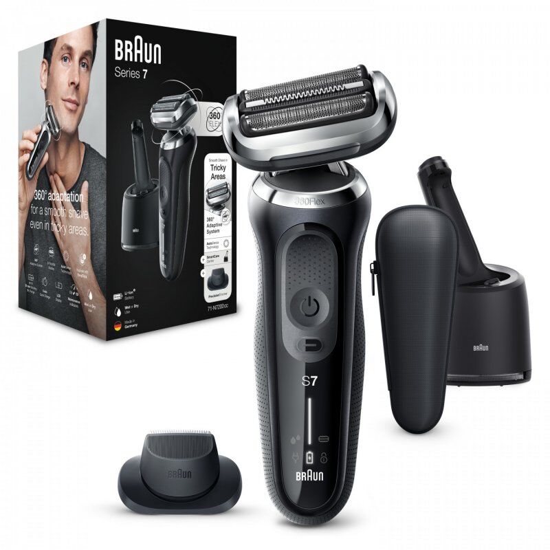 Braun Series 7 71-N7200cc Rasoir à grille Tondeuse Noir