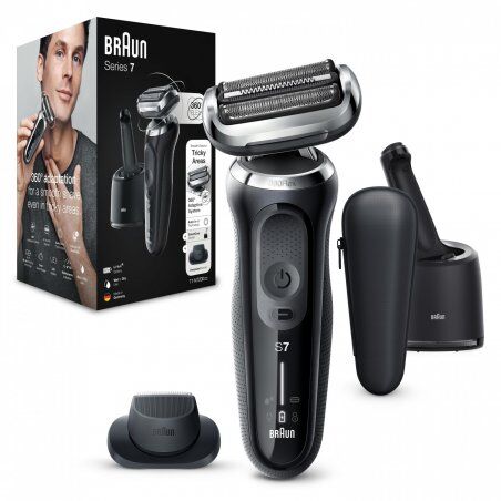 Braun Series 7 71-N7200cc Rasoir à grille Tondeuse Noir