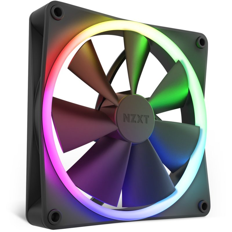 NZXT F140 RGB Boitier PC Ventilateur 14 cm Noir 1 pièce(s)