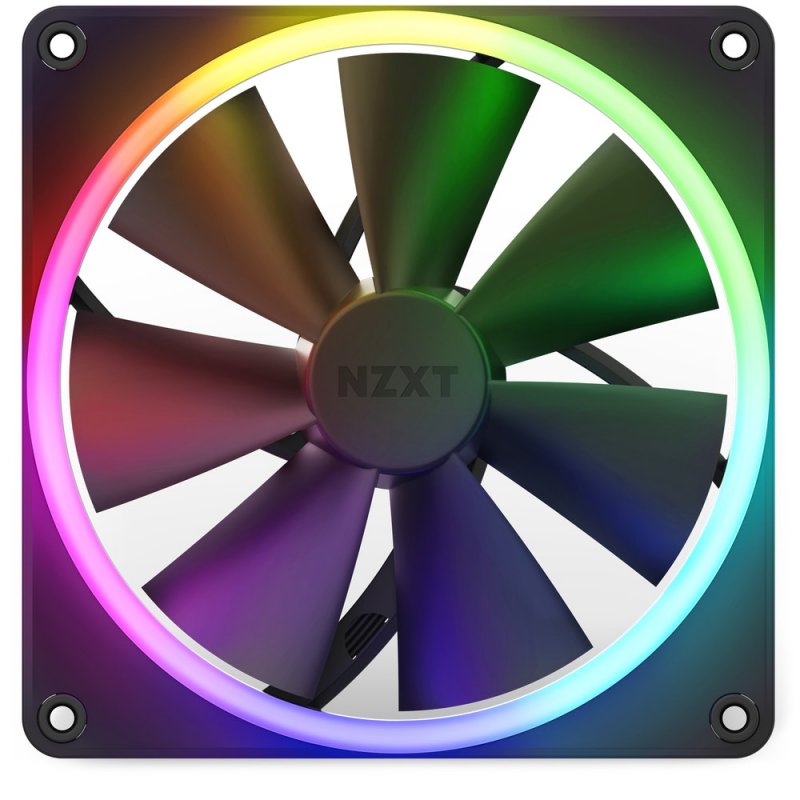 NZXT F140 RGB Single       bk 140x140x26  RF-R14SF-B1