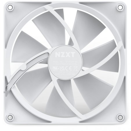 NZXT F140 RGB Boitier PC Ventilateur 14 cm Blanc 1 pièce(s)