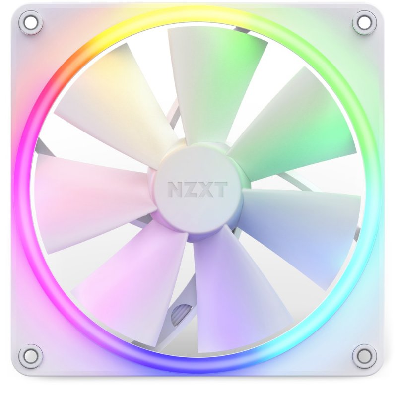 NZXT F140 RGB Boitier PC Ventilateur 14 cm Blanc 1 pièce(s)