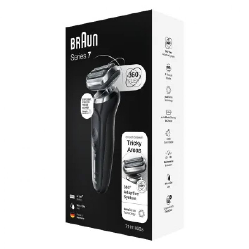 Braun Series 7 71-N1000s Foil shaver Black
