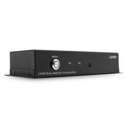 LIN 2P Dual Head DispPort 1.2 KVM Switch  39306
