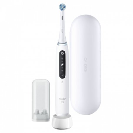 Oral-B iO Series 5 Adulte Brosse à dents rotative oscillante Blanc