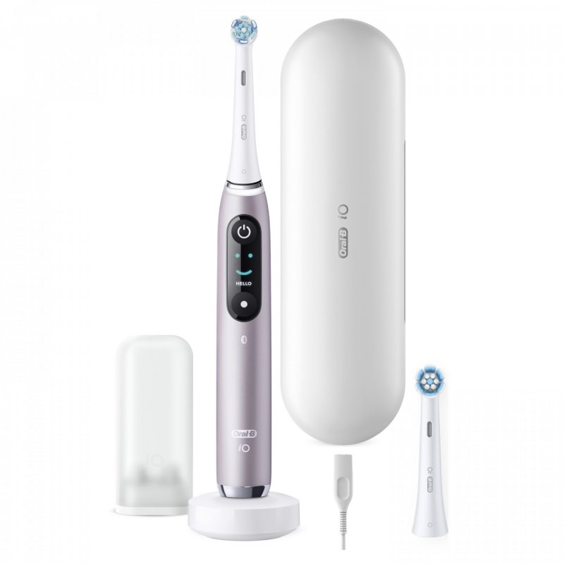Oral-B iO Series 9n Adulte Brosse à dents rotative oscillante Rose