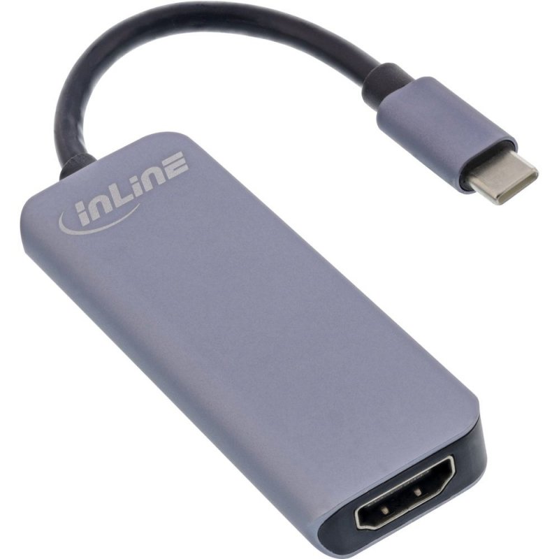 InLine Multifunktions-Hub USB 3.2, 1x USB-C, 2x USB-A, HDMI,