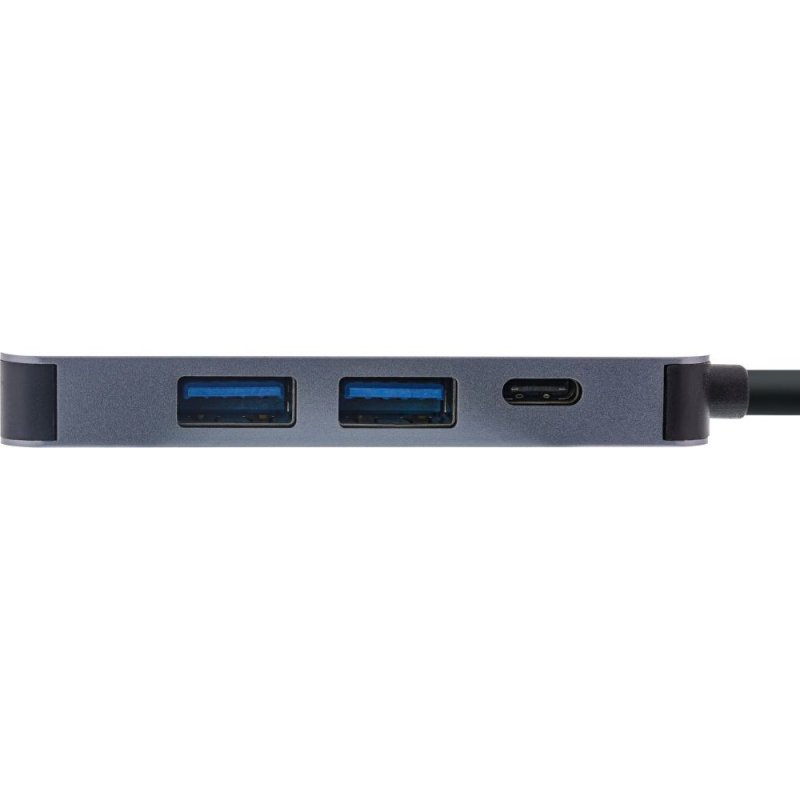 InLine 33271H hub & concentrateur USB 3.2 Gen 1 (3.1 Gen 1) Type-C 5000 Mbit/s Gris
