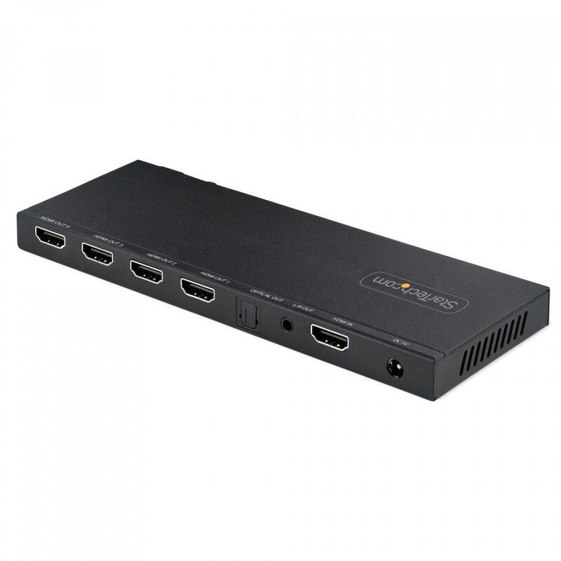 4-PORT HDMI SPLITTER - 4K 60HZ BUILT-IN SCALER