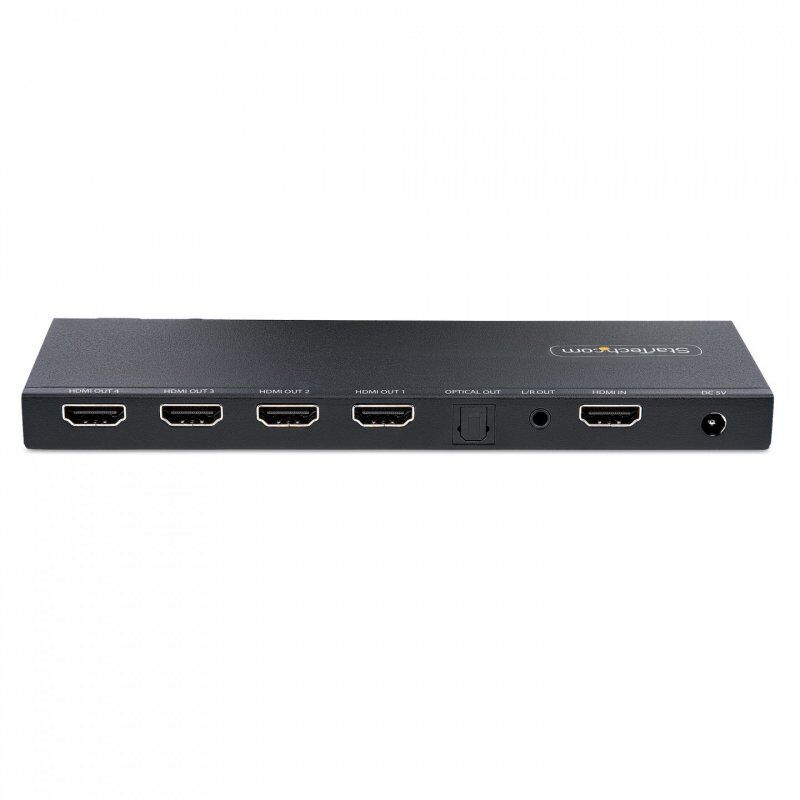 4-PORT HDMI SPLITTER - 4K 60HZ BUILT-IN SCALER