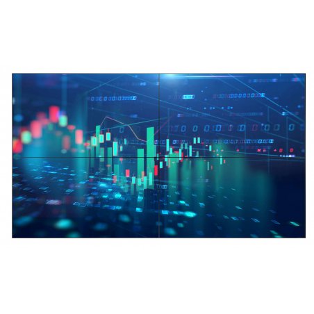 Philips Signage Solutions X-Line Videowall Digital signage flat panel 165.1 cm (65") LED 500 cd/m² 4K Ultra HD Black