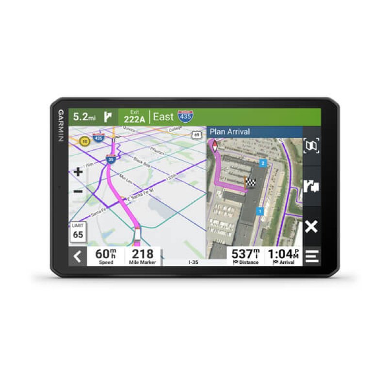 Garmin DEZL LGV810 navigateur Fixé 22,9 cm (9") TFT Écran tactile 405 g Noir