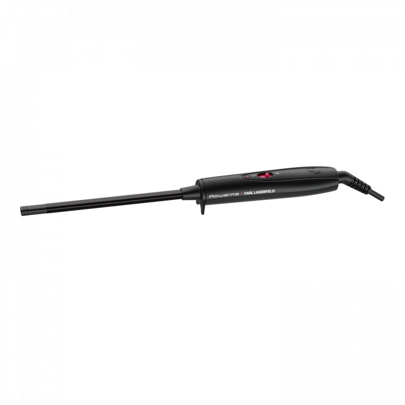 Rowenta X KARL LAGERFELD CF311LF0 hair styling tool Curling wand Warm Black, Red 25 W 1.8 m