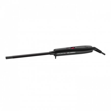 Rowenta X KARL LAGERFELD CF311LF0 hair styling tool Curling wand Warm Black, Red 25 W 1.8 m