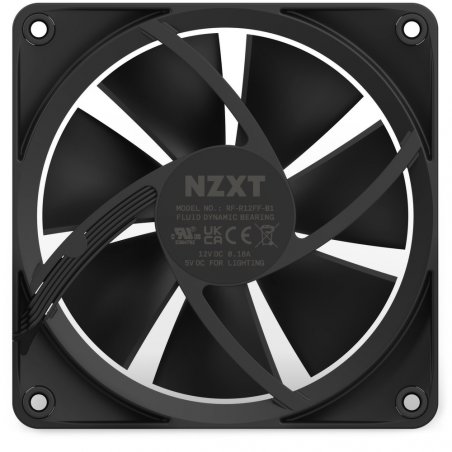 NZXT F120 RGB Single       bk 120x120x26  RF-R12SF-B1