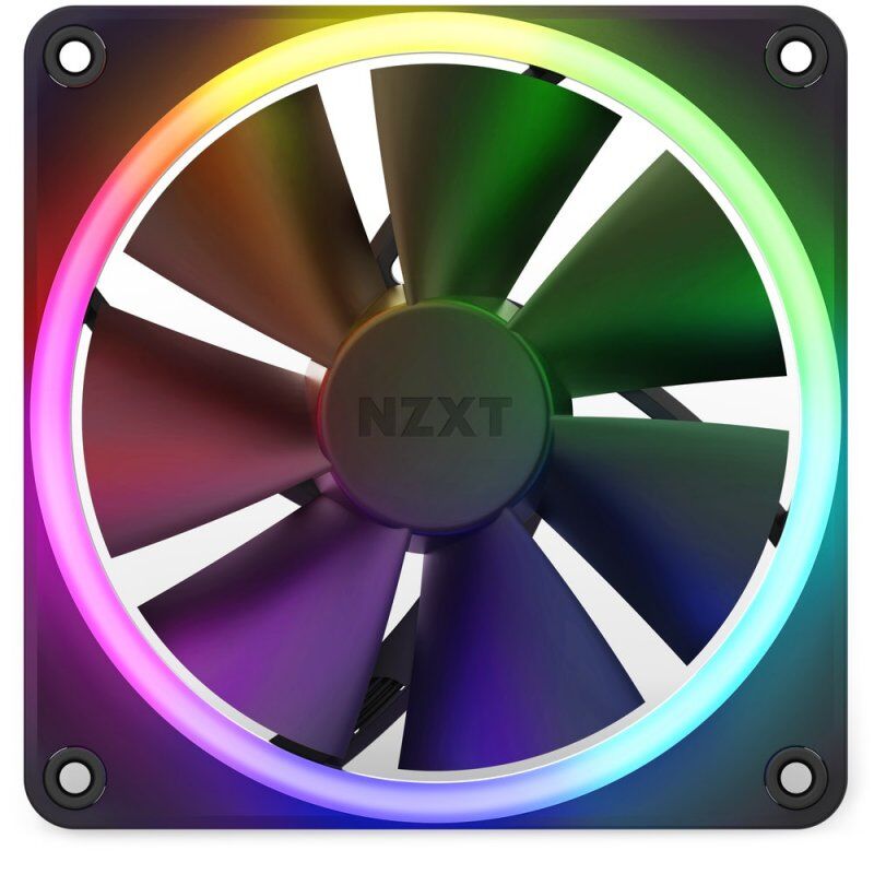 NZXT F120 RGB Boitier PC Ventilateur 12 cm Noir 1 pièce(s)