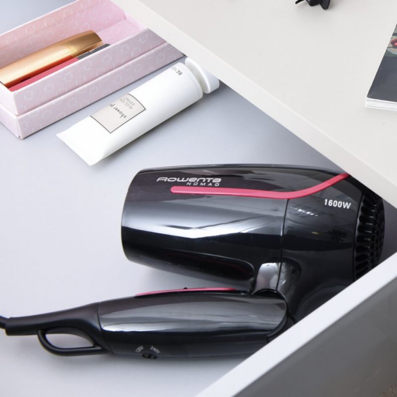 Rowenta Nomad CV3323F0 hair dryer 1600 W Black
