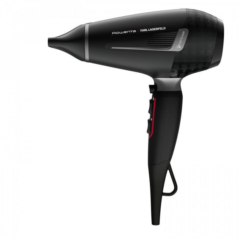 Rowenta K/Pro Stylist CV888LF0 hair dryer 2200 W Black, Chrome