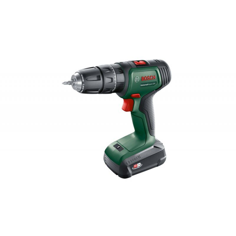 Bosch UniversalImpact 18V 1450 RPM Keyless 1.3 kg Black, Green, Red