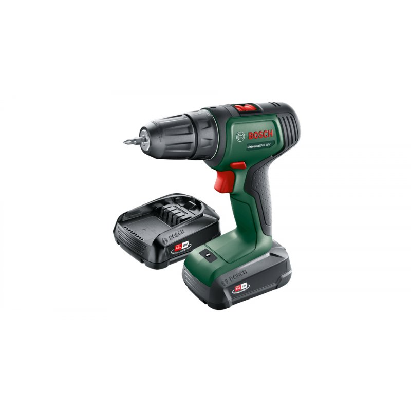 Bosch UniversalDrill 18V 1450 tr/min Sans clé 1,2 kg Noir, Vert