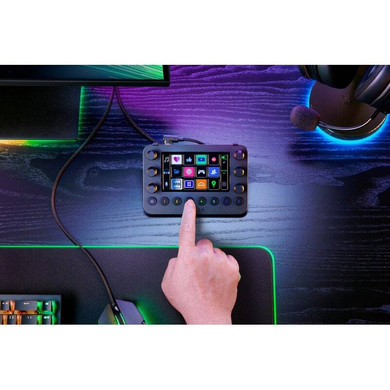 Razer Stream Controller RZ20-04350100-R3M1 Black 12 buttons