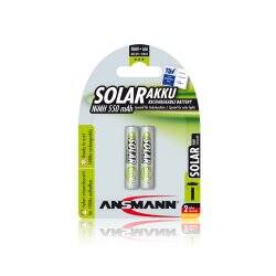 Solar NiMH Akku Micro AAA 550 mAh maxE  2er Blister