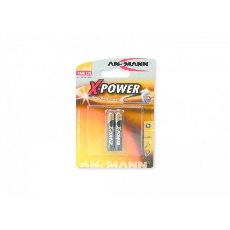 X-Power Alkaline Batterie Block E  Mini AAAA / LR08 Blister