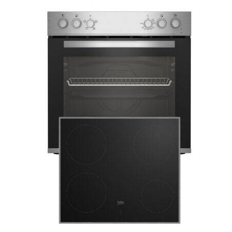 Beko BBUC12020X set d'appareils de cuisine Céramique Four électrique
