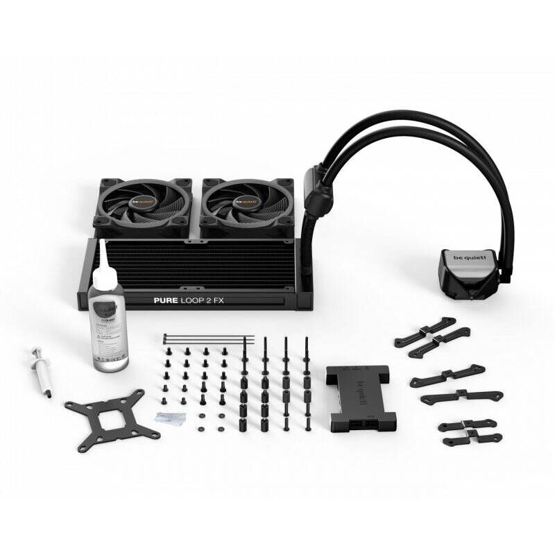 be quiet! Pure Loop 2 FX 240mm Processor All-in-one liquid cooler 12 cm Black 1 pc(s)