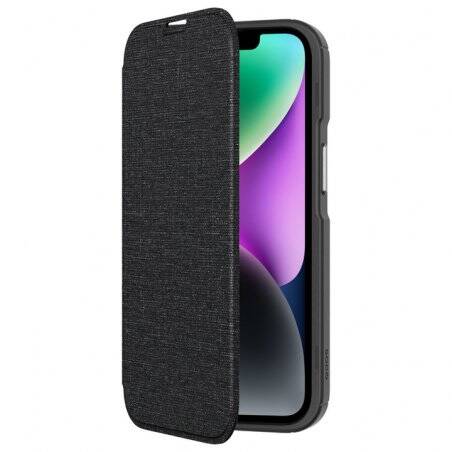 QDOS QD-MS1433F-KCL mobile phone case 15.5 cm (6.1") Folio Black