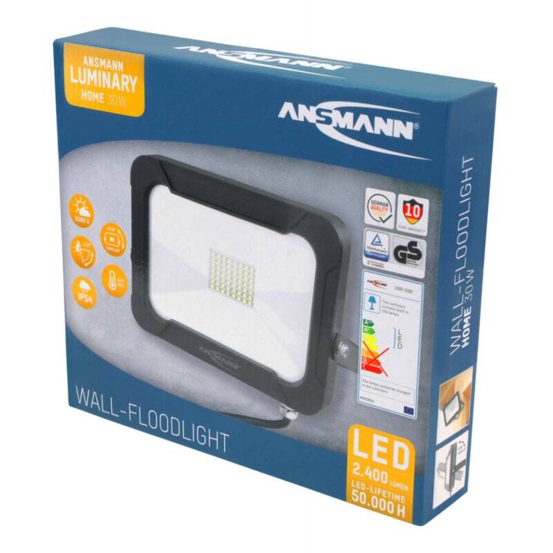 Ansmann WFL2400 30 W LED Black