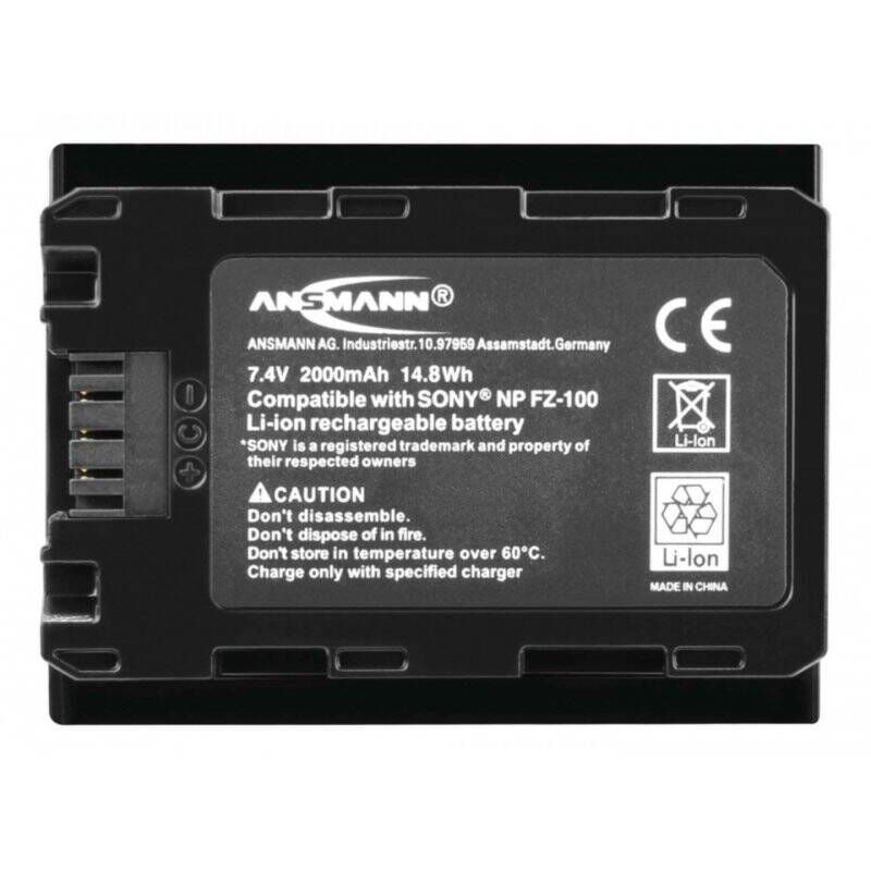Ansmann 1400-0079 camera/camcorder battery Lithium Polymer (LiPo) 2000 mAh