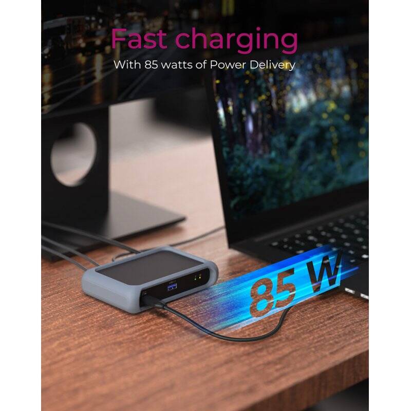 USB Hub ICY BOX Thunderbolt 4 3x USB-C 1x USB 3.2