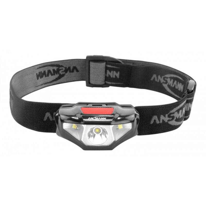 Ansmann HD70B Black Headband flashlight LED