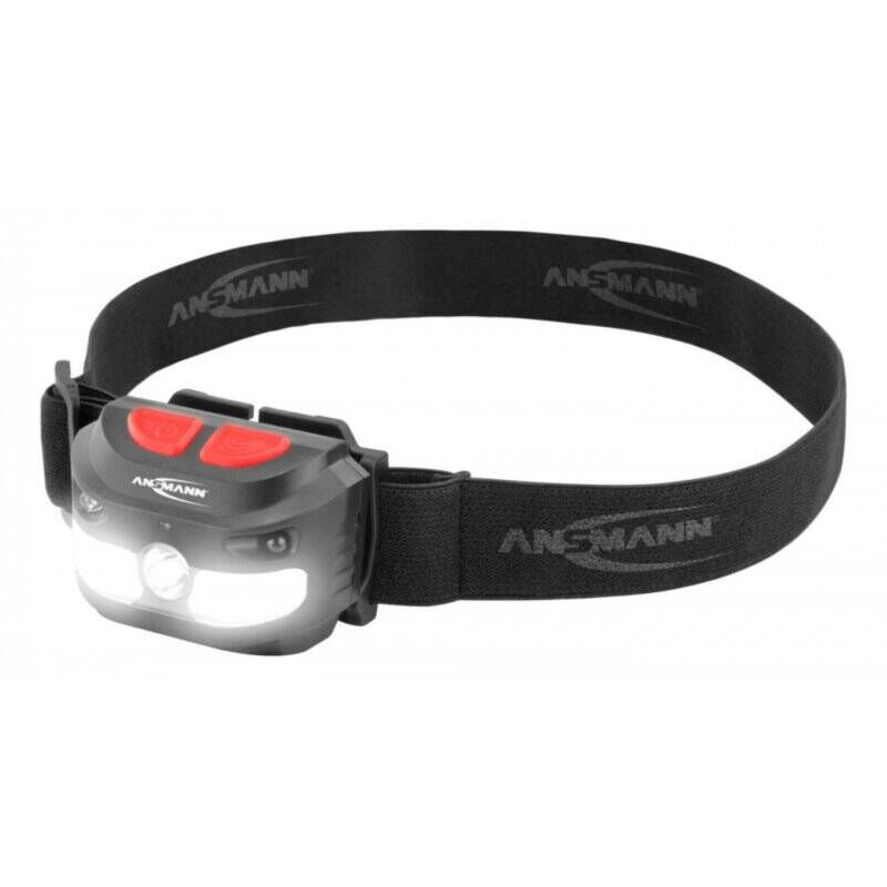 Ansmann HD250RS Noir Lampe frontale COB LED