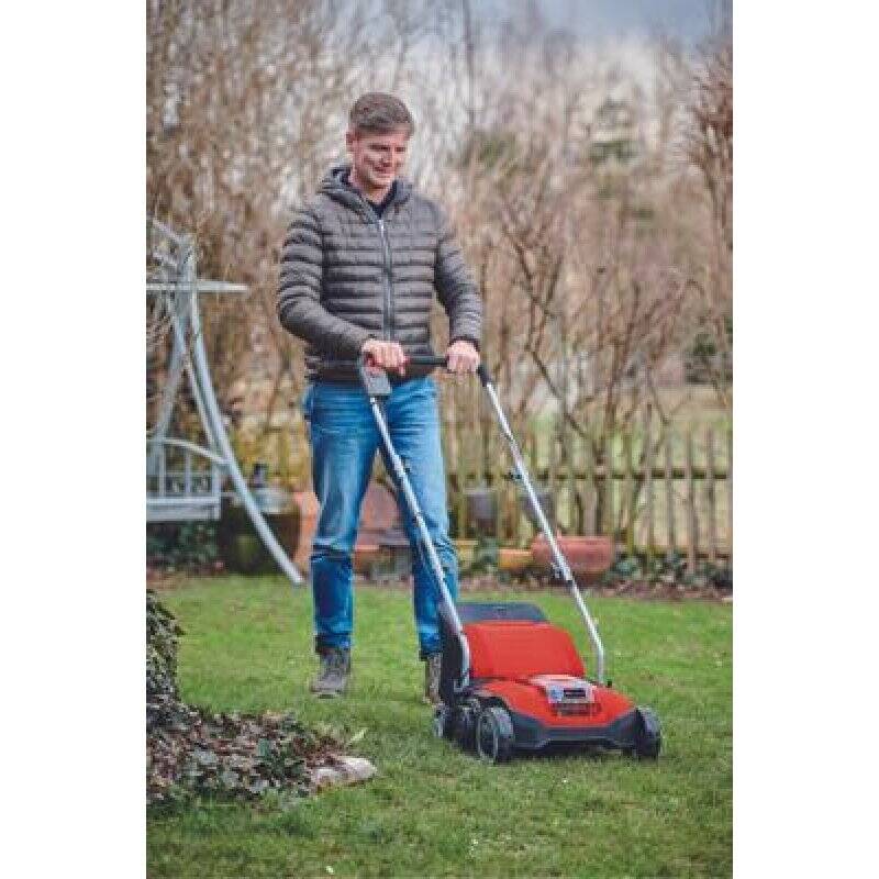Einhell GC-SC 18/28 Li-Solo tondeuse à gazon Tondeuse à gazon poussée Batterie Noir, Rouge
